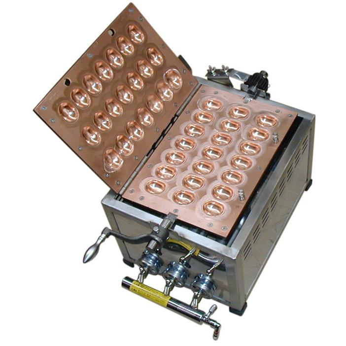 要 納期確認） （ベビーカステラ器）プロパンガス用 21穴 （送料無料