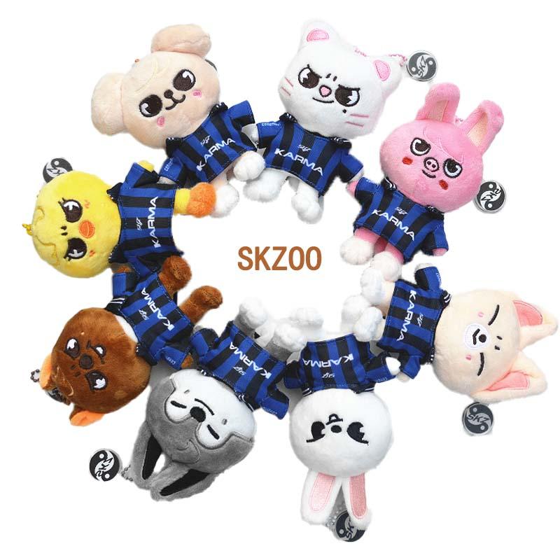 SKZOOグッズ Stray Kids キーリング スキズ ぬいぐるみ 10cm アイヴ