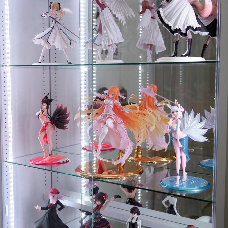 JAJAN ホワイト LED ミラーセット ( ＋ ミラー2枚 本体ハイタイプ