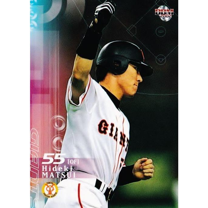 54 【松井秀喜/読売ジャイアンツ】2002 BBM ベースボールカード 1st