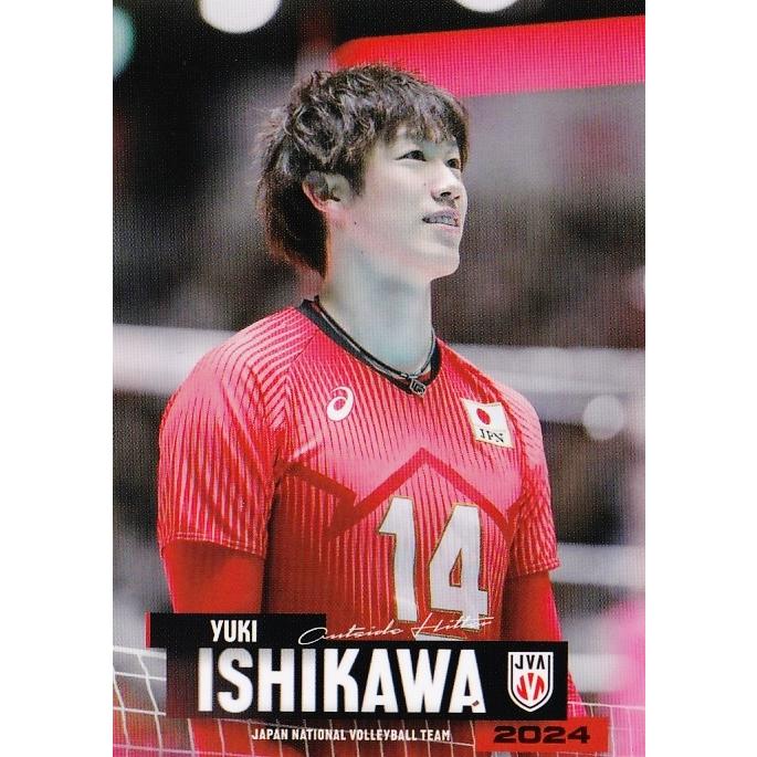 42 【石川祐希】2024 バレーボール男子日本代表 トレーディングカード