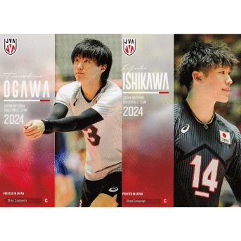 C【小川智大/石川祐希】2024 バレーボール男子日本代表 トレーディング