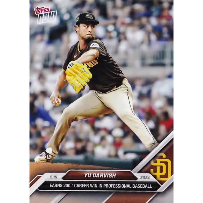 213【ダルビッシュ有/パドレス】2024 MLB TOPPS NOW [2024.5.19] 日米