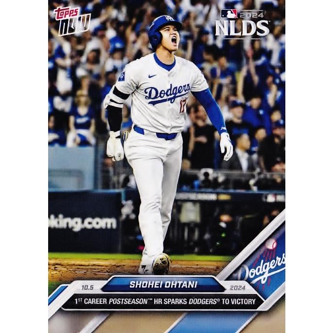 801【大谷翔平/ドジャース】2024 MLB TOPPS NOW [2024.10.5] ポスト