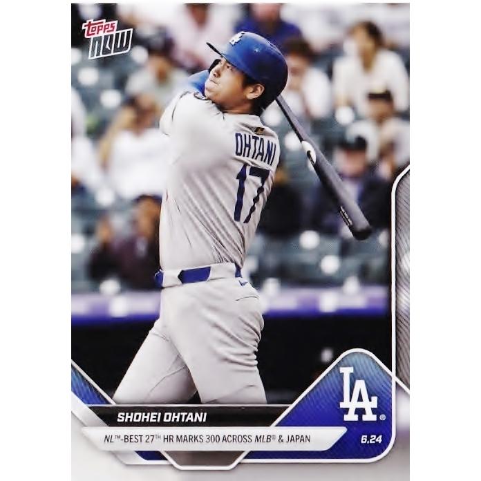 346【大谷翔平/ドジャース】2025 MLB TOPPS NOW [2025.6.24] リーグ
