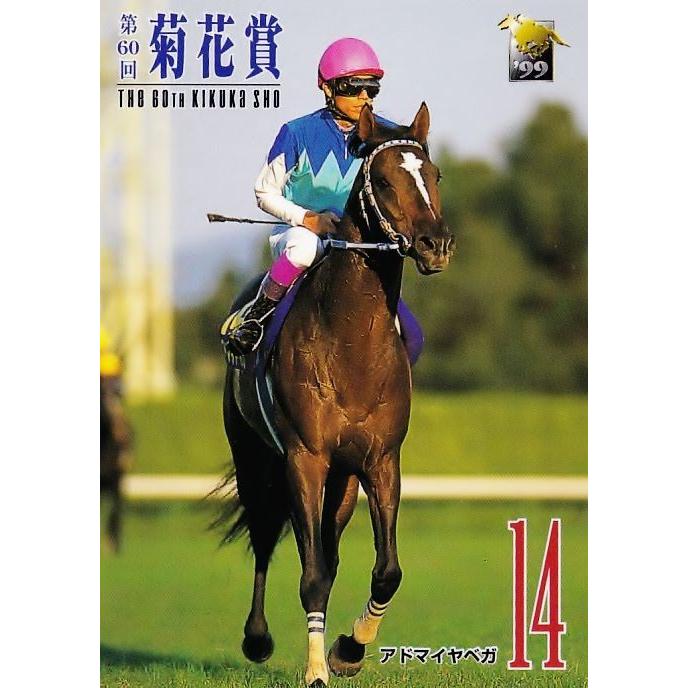 75 【アドマイヤベガ】バンダイ1999 サラブレッドカード '99下半期