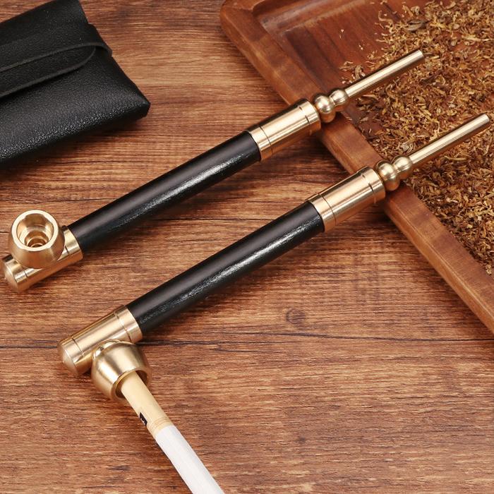 キセル 喫煙具 ヤニ取り 金属フィルター 付き 煙管 えんかん タバコ管