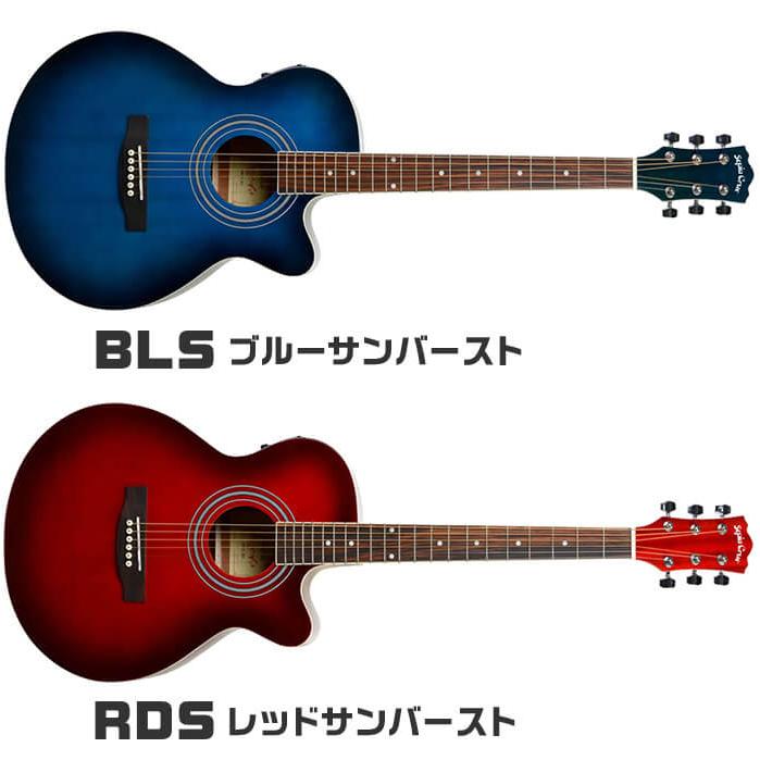 アコースティックギター 初心者セット エレアコ 6点 Sepia Crue アコギ