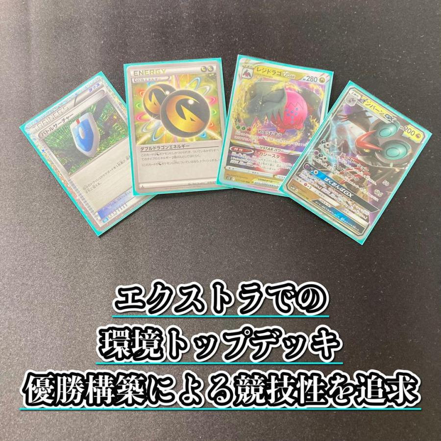 エクストラ本格構築 【レジドラゴVstar】デッキ＆二重スリーブ バトル