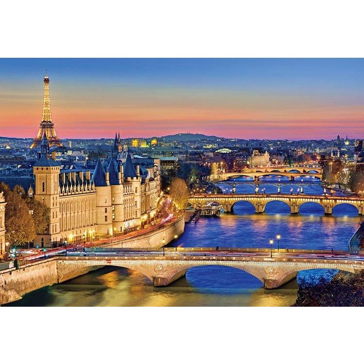 ビバリー（Bevery） ジグソーパズル 1000ピース 夕暮れのセーヌ川 BEV