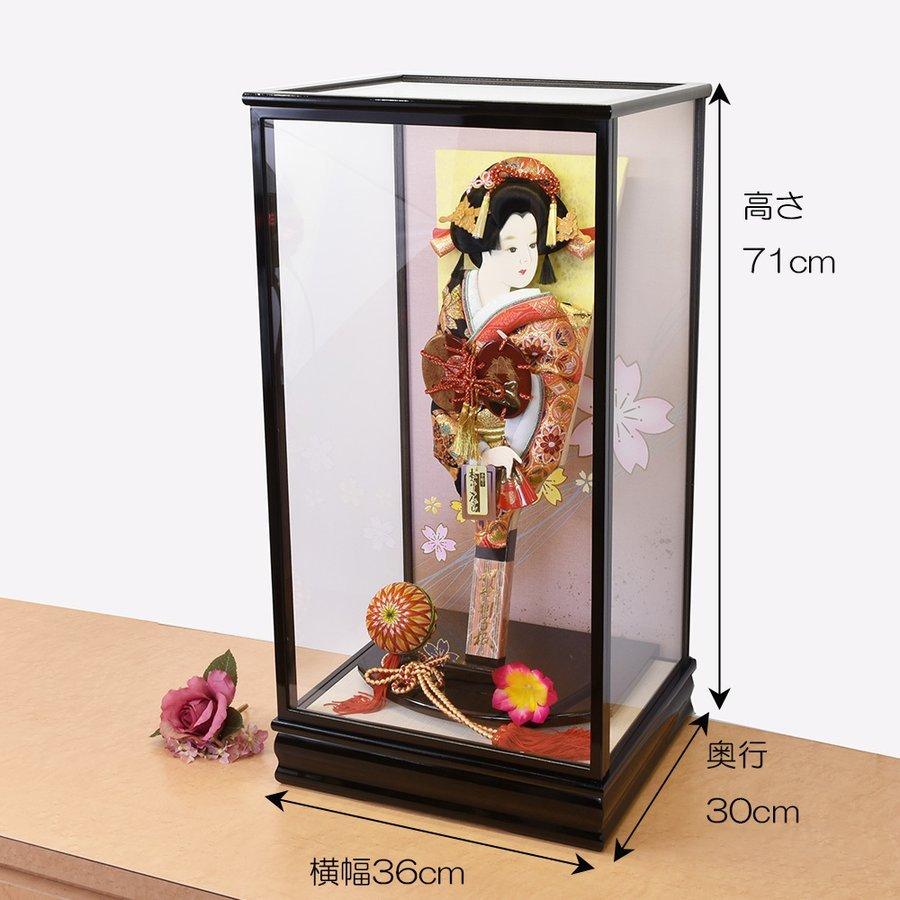 羽子板 お祝い 羽子板飾り 金襴 押絵羽子板 18号 ケース飾り 可愛い