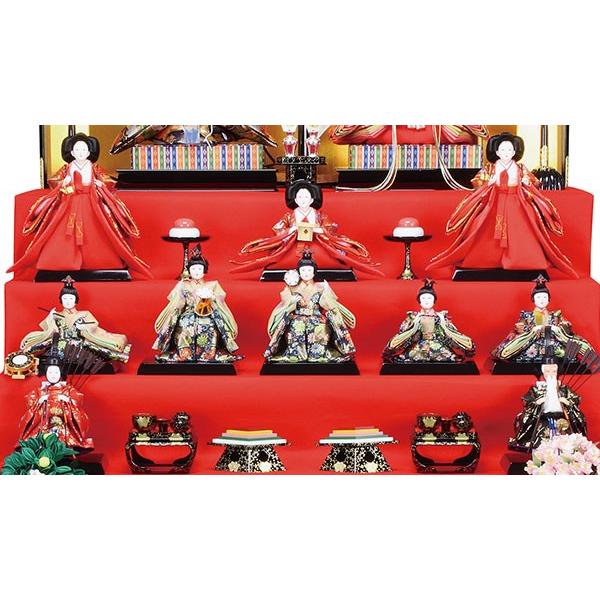 雛人形 7段飾り 15人飾り 十五人 七段 フルセット ひな人形 初節句飾り