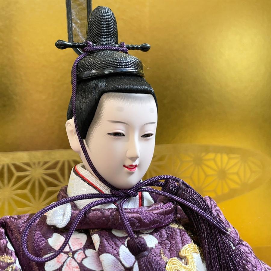 久月 雛人形 コンパクト ミニ モダン おしゃれ 可愛い 立雛 ひな人形