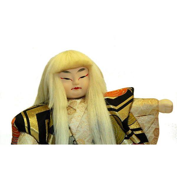 日本人形 木目込人形 10号 連獅子 訳あり品 倉庫管理品 : 雛人形-五月