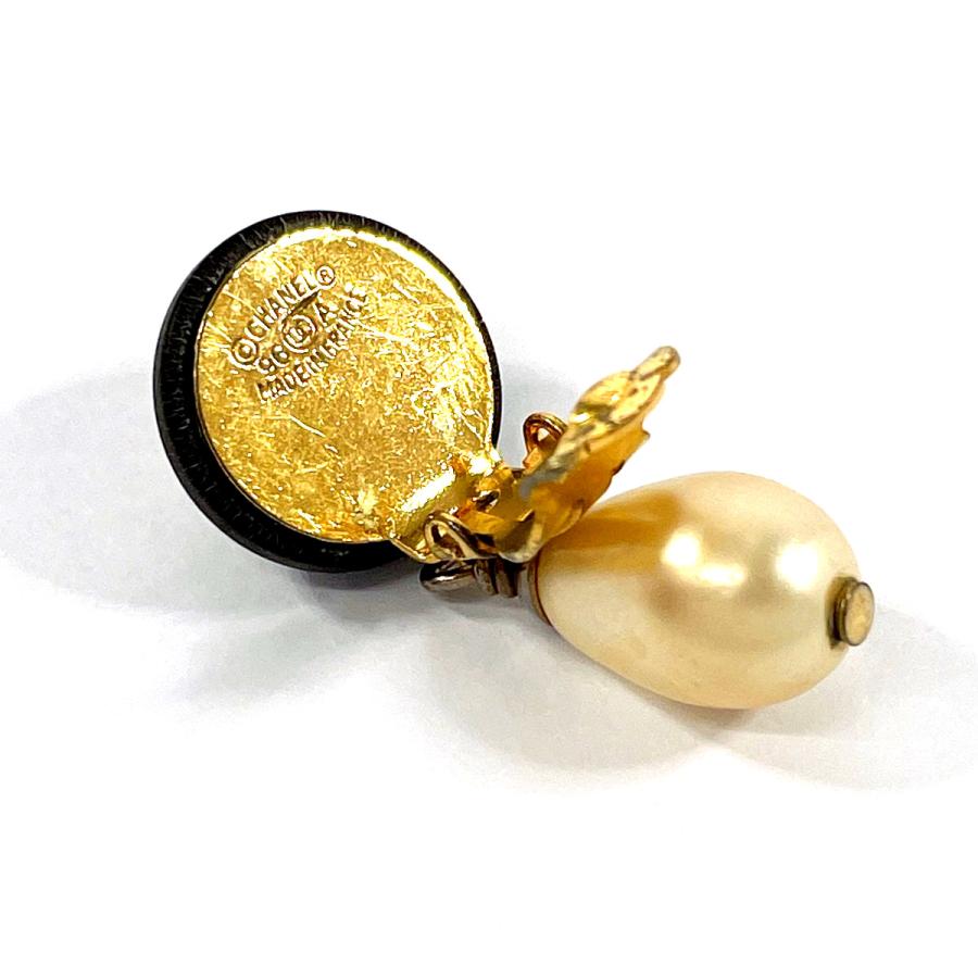 CHANEL（シャネル） イヤリング ココマーク GP/フェイクパール