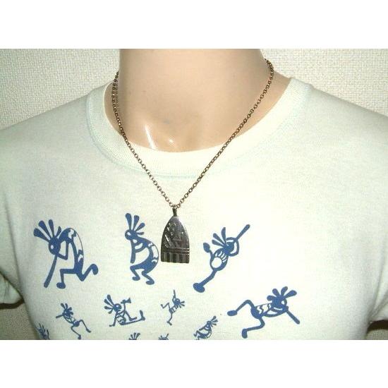 本物 HOPI族 ホピ族 インディアンジュエリー シルバー925製 ティピー