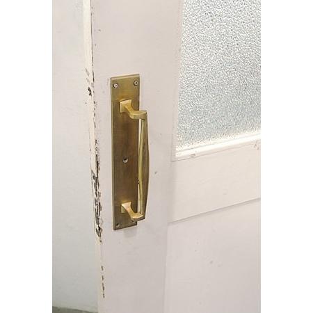 真鍮 ドア ハンドル 取っ手 金具 レトロ 引き出し 扉 つまみ ツマミ