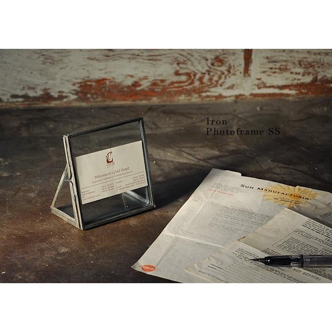 アイアン フォトフレーム おしゃれ 写真立て レトロ アンティーク調 SS