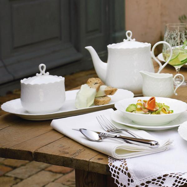 ナルミ シルキーホワイト Silky White サラダサーバーセット｜