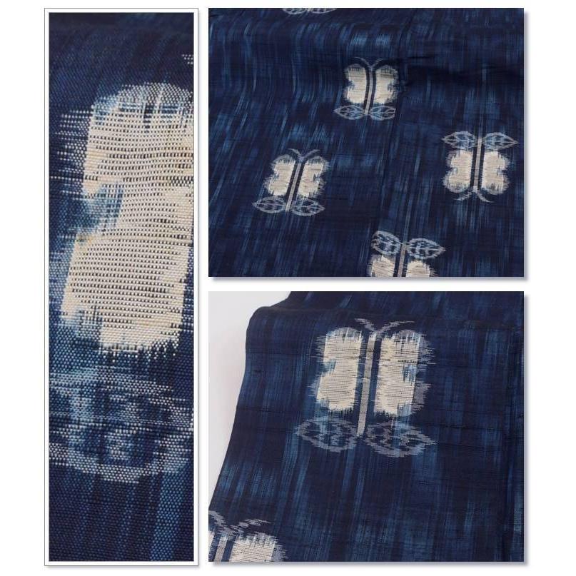 つむぎ袷 リサイクル 紬着物 中古着物 身丈151cm Mサイズ 裄62cm 遠州