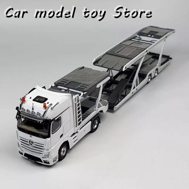 並行輸入品】ベンツ ダイキャスト 1:64スケール アクトロス トレーラー