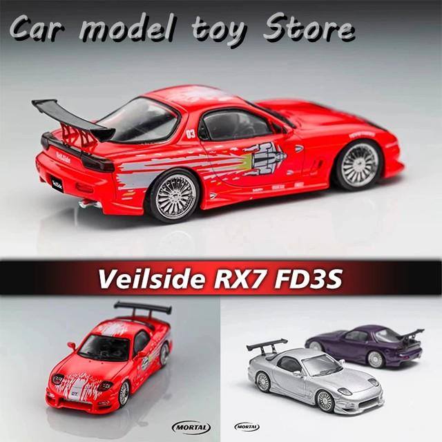 並行輸入品】 MORTAL 1:64 RX7 FD3S VEILSIDE FORTUNE FNF DOM`S ダイ