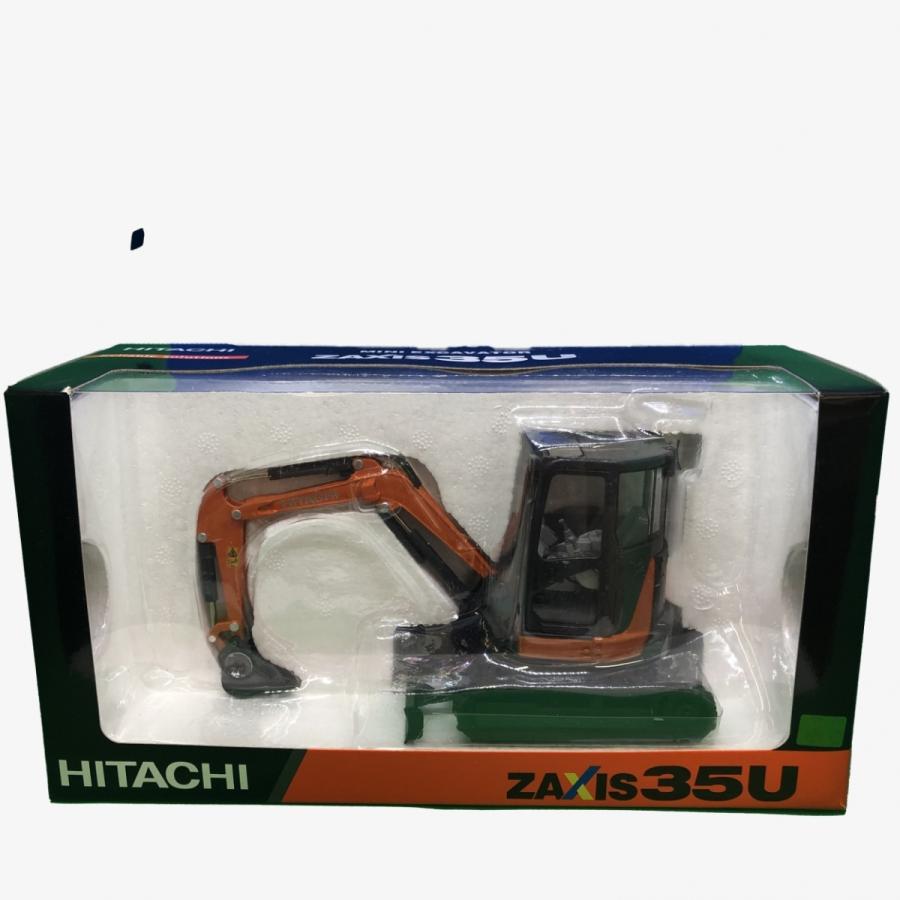 日立 ショベルカー ZX35U-5 1/30スケール ミニチュアモデル 日立建機