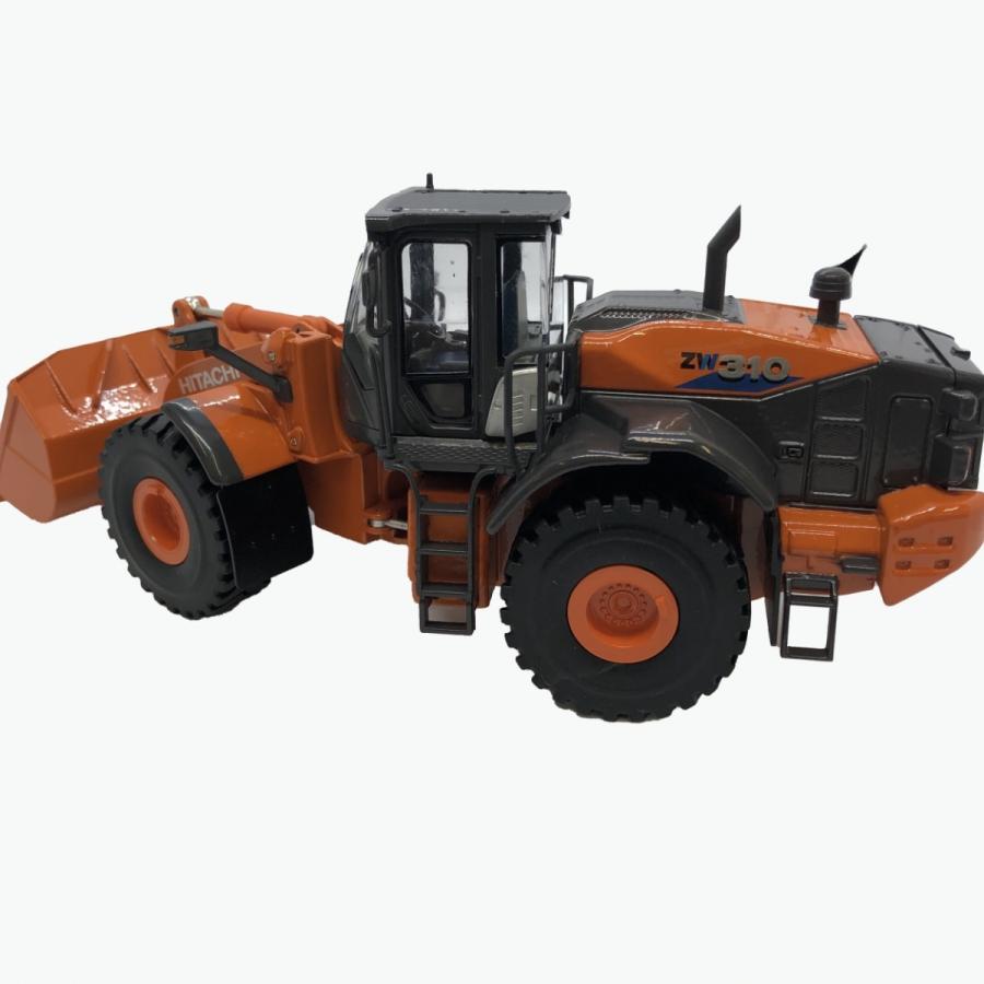 日立 ホイールローダー ZW310-6 1/50スケール ミニチュアモデル 日立建