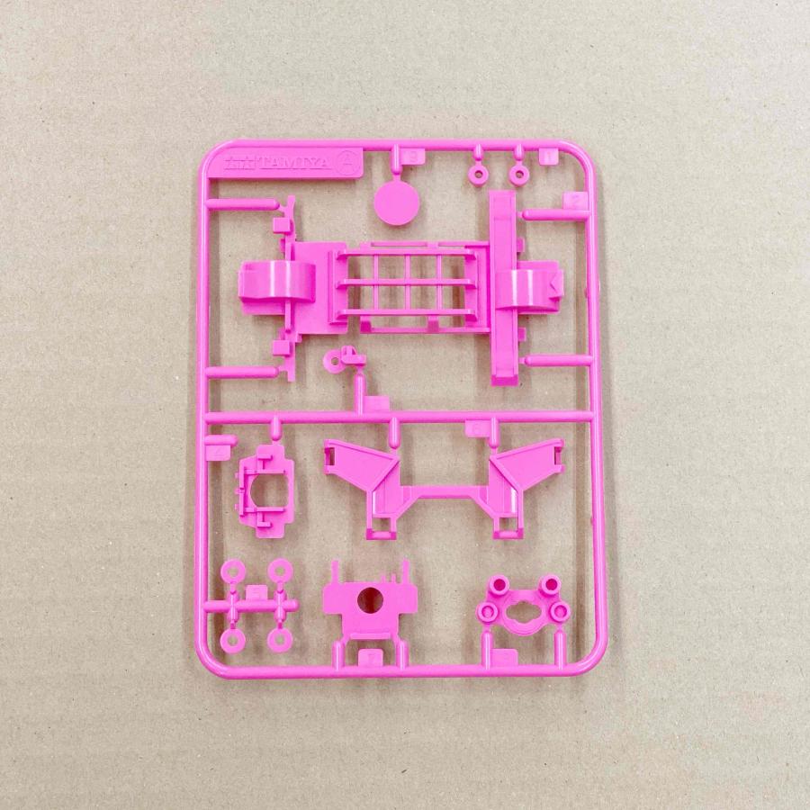 ミニ四駆 MSシャーシ用Aパーツ ギヤカバー ピンク ミニ四駆 バラ