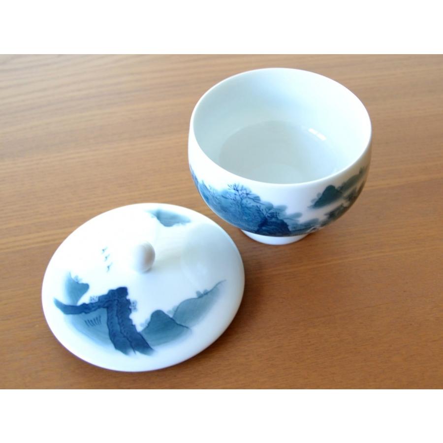 茶器セット 日本茶 高級 有田焼 畑萬陶苑 鍋島山水 汲出し土瓶茶器揃