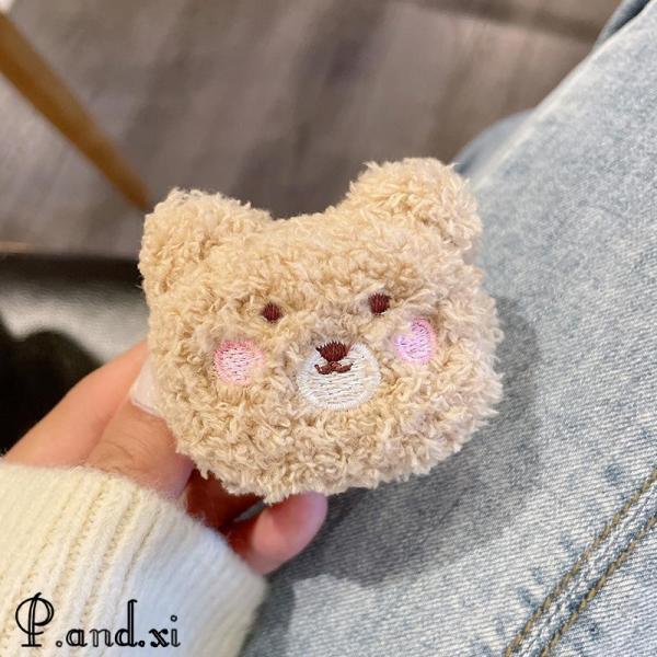 ヘアクリップ ヘアゴム クマ 髪飾り 髪留め 女性 レディース キッズ