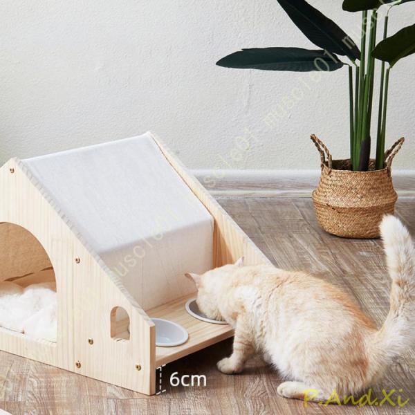 ドッグハウス 木製 ペットハウス 夏用 屋外用犬小屋 室内用 猫舍 猫の