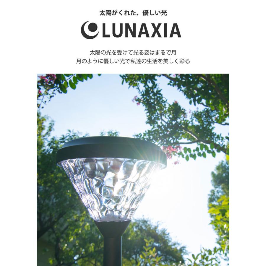 太陽光発電 照明 LUNAXIA EX Geminii（ジェミニー） ソーラーライト