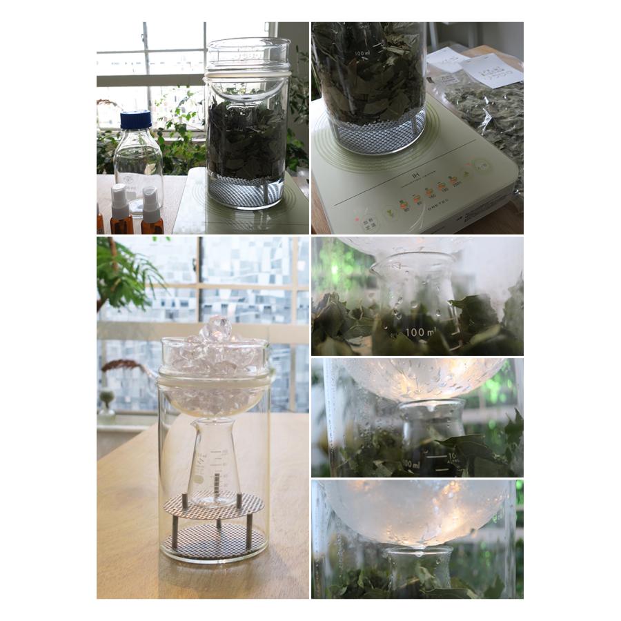 リカロマ mini ミニ IHヒーター別売り ハーブ 蒸留器 アロマ ハーブ水