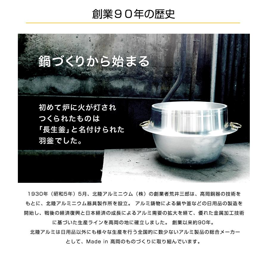 まるっとパン 24cm IH対応 蓋付き MARUTTO PAN 北陸アルミニウム