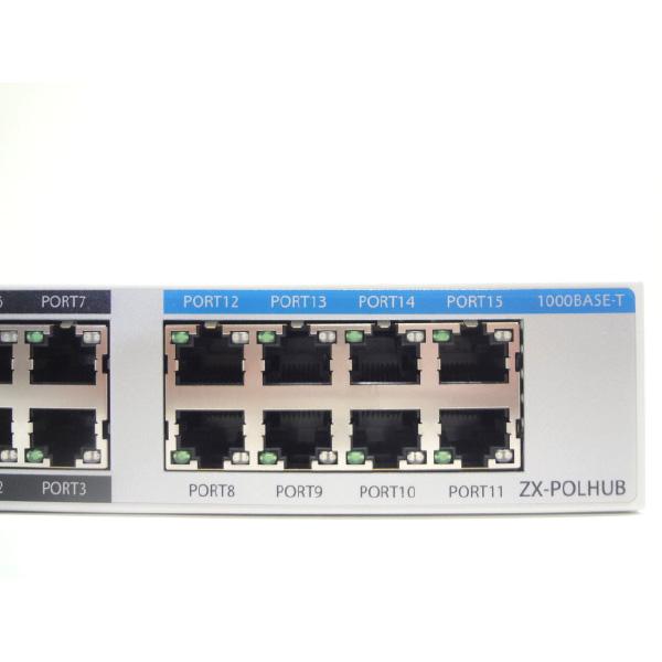 NTT NTT製 ZX-(16)POLHUB-(1) ZXシリーズ 16ポートPoEHUB ハブ 中古 JP