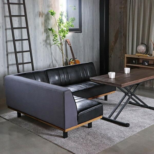 東馬（Tohma） 『代引不可』東馬 UP 328 (L) PULLEY ソファセット 左