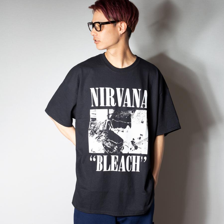 NIRVANA ニルヴァーナ 「BLEACH」 Tシャツ【GILDAN】// KURT COBAIN
