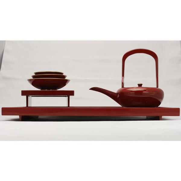 漆器 お正月 お屠蘇セット 越前漆器 朱 若松沈金 屠蘇器 : おいしい