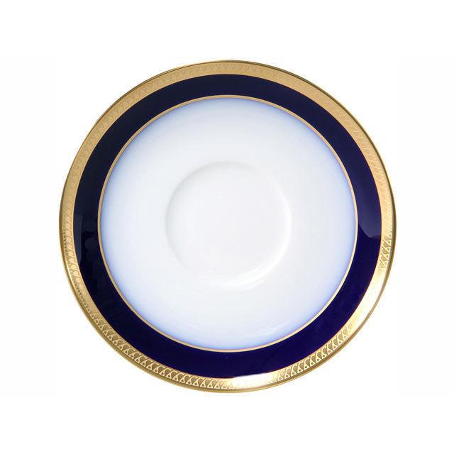 大倉陶園 【大倉陶園直営店】 瑠璃片葉金蝕 カップ＆ソーサー 日本製