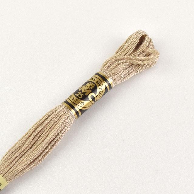 D・M・C 刺しゅう材料 刺繍糸 25番 色番842 06Bg99_ : 新宿オカダヤ