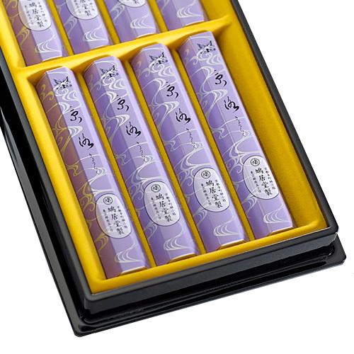 鳩居堂 お線香 京洛 白檀の香り 塗箱入り◇進物用お線香(贈答用