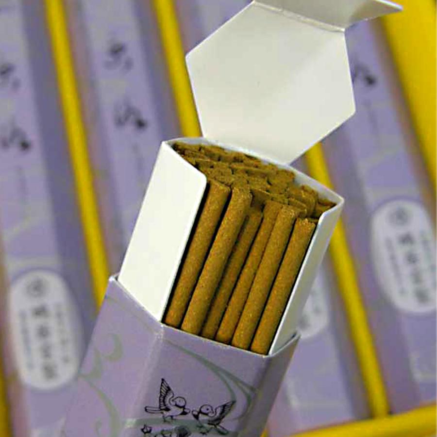 鳩居堂 お線香 京洛 白檀の香り 塗箱入り◇進物用お線香(贈答用