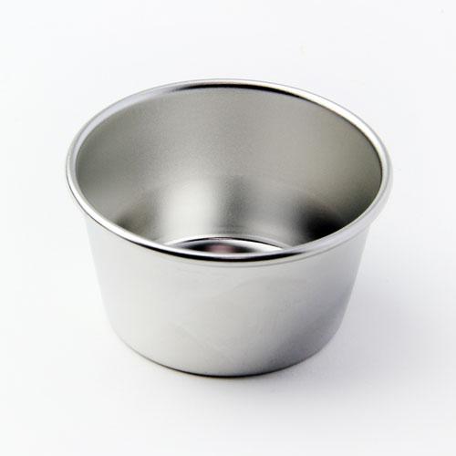 18-8ステンレス製 プリンカップ サイズ5 プリン型 ゼリー型 金属 夏