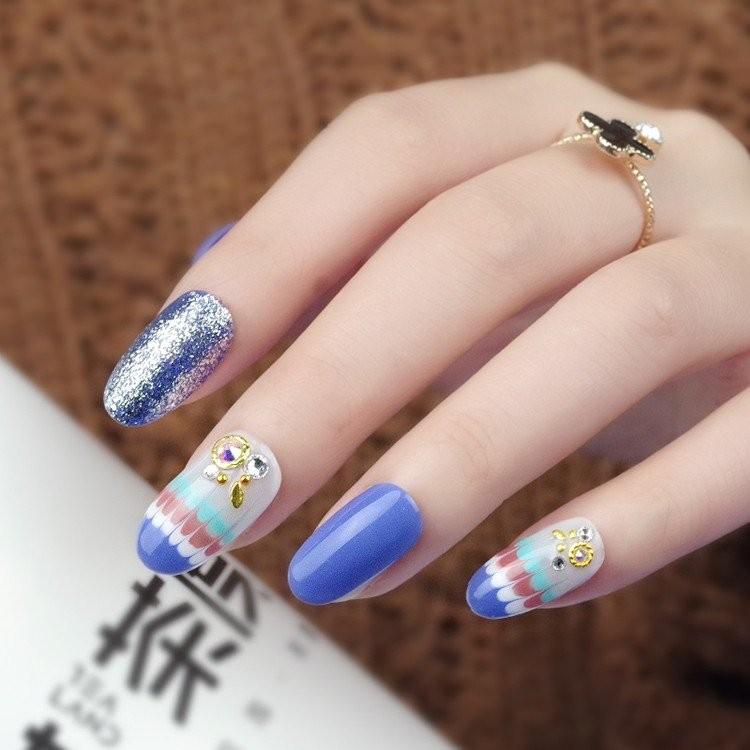 50個入り ネイルパーツ ツイストリング 丸カン ゴールド シルバー