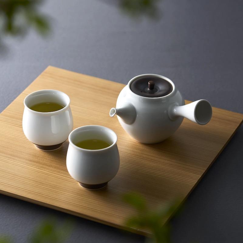 急須セット 茶器セット 急須 おしゃれ 日本製 波佐見焼 湯呑 2個セット