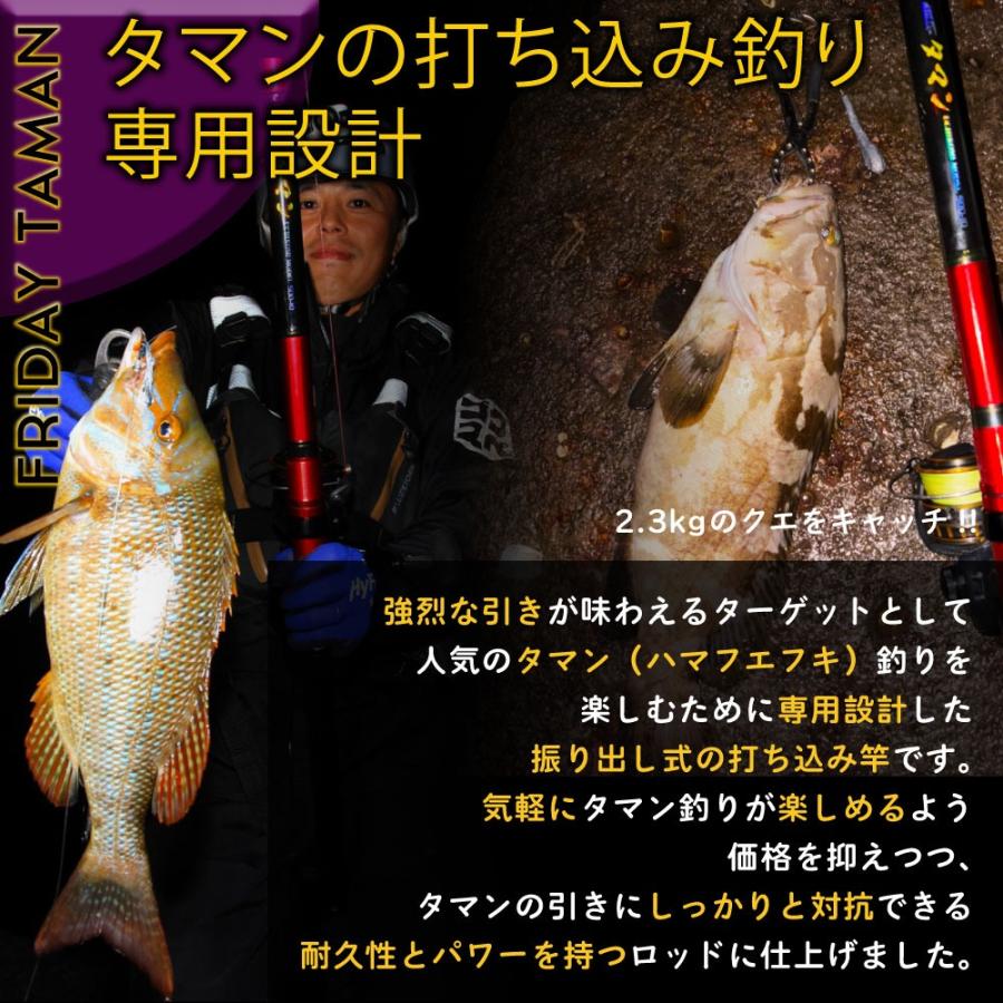 打ち込み専用竿 Friday タマン 500-10(ori-781121) : オリオク - 通販