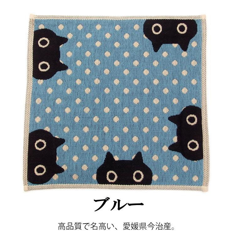 Atsuko Matano（アツコマタノ） ハンカチ ガーゼ 猫柄 俣野温子 またの