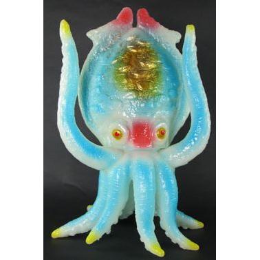 ソフビ ブルマァク怪獣シリーズ ゲゾラ蓄光版〈ブルー〉 : 御宅家本舗