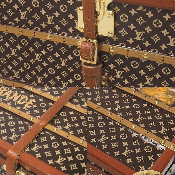 音羽屋□ ルイ・ヴィトン LOUIS VUITTON トランク型 ペーパーウェイト